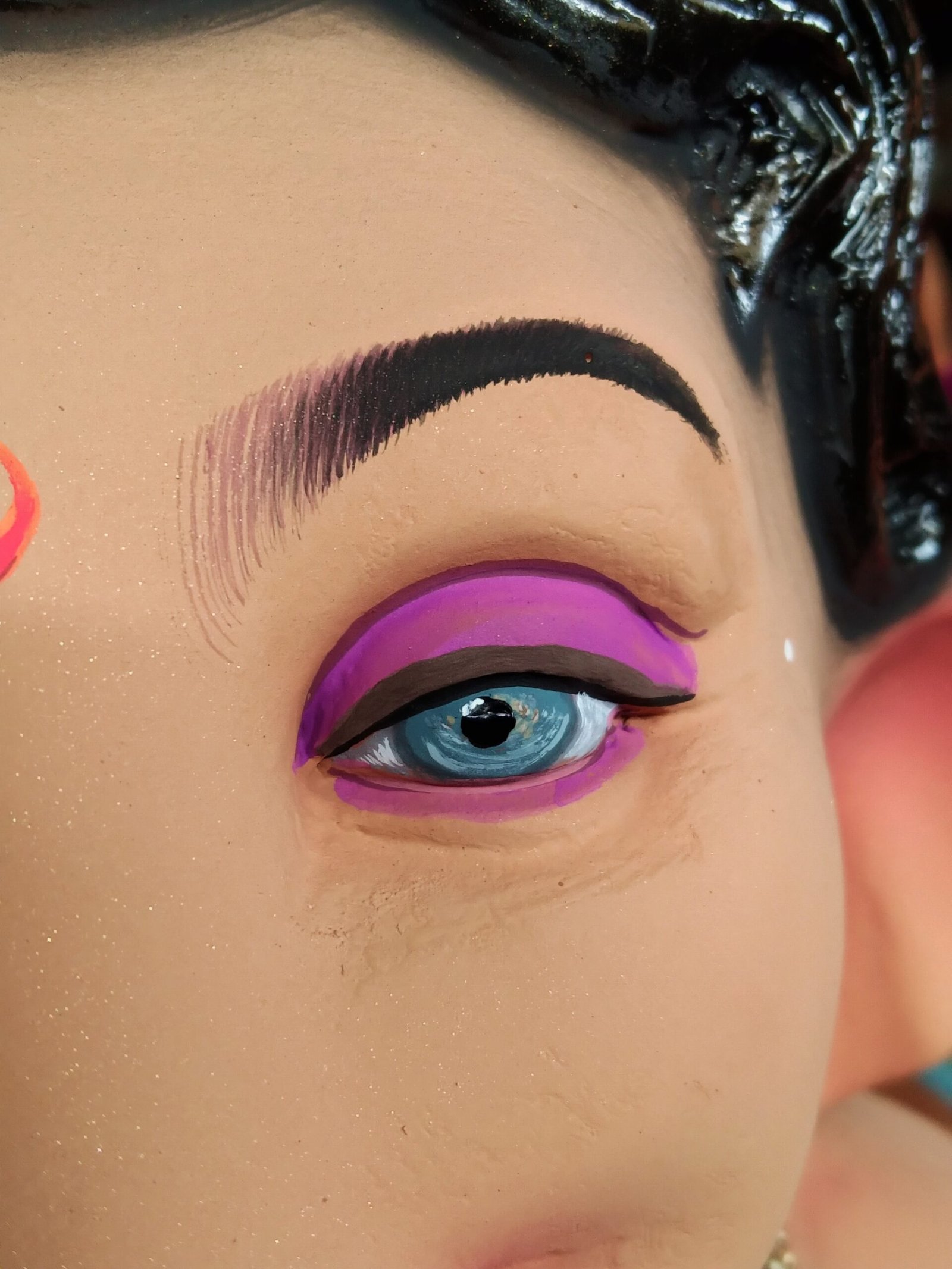 Ganpati eye painting by Atharv 3