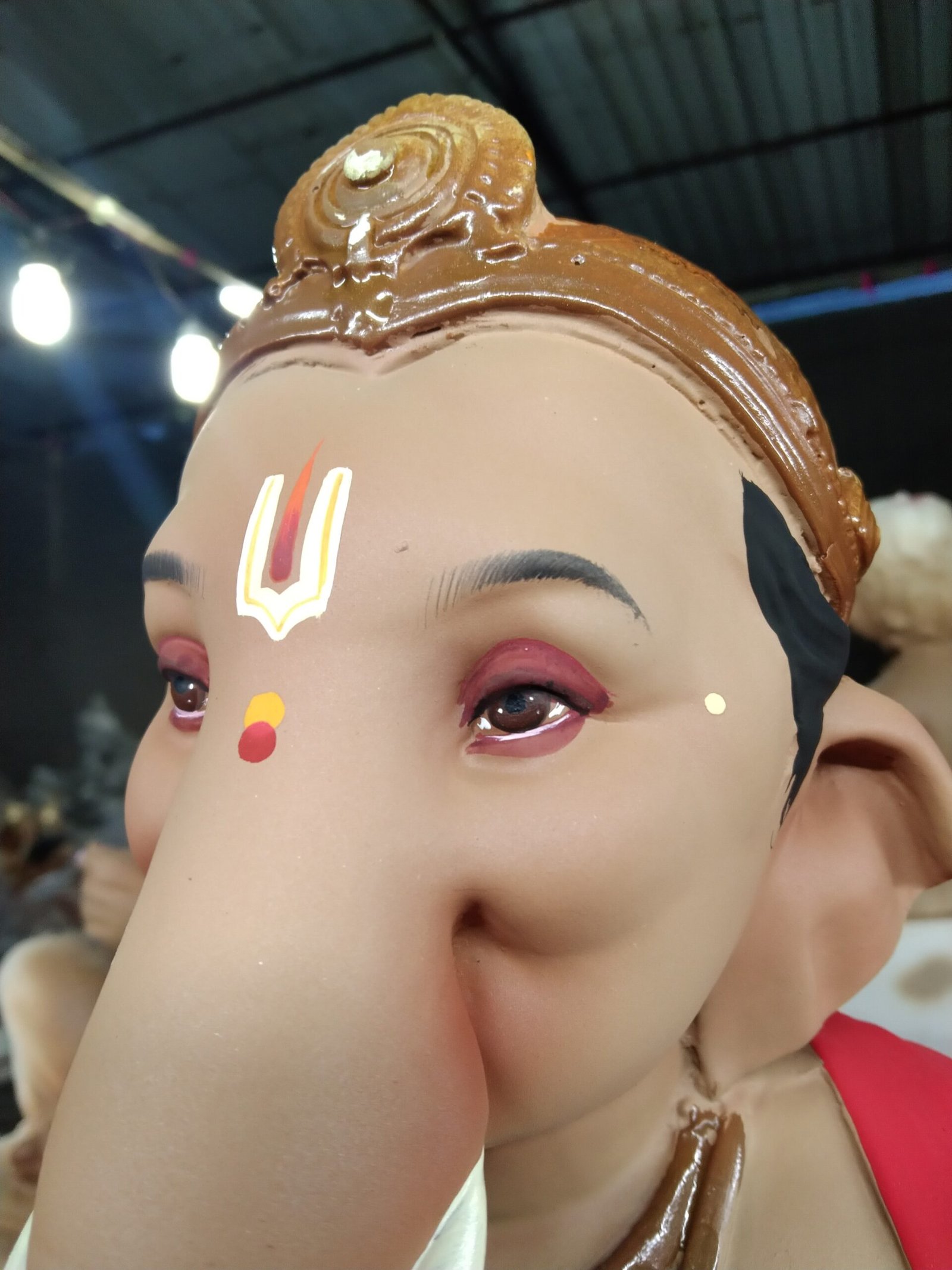 Ganpati eye painting by Atharv 2
