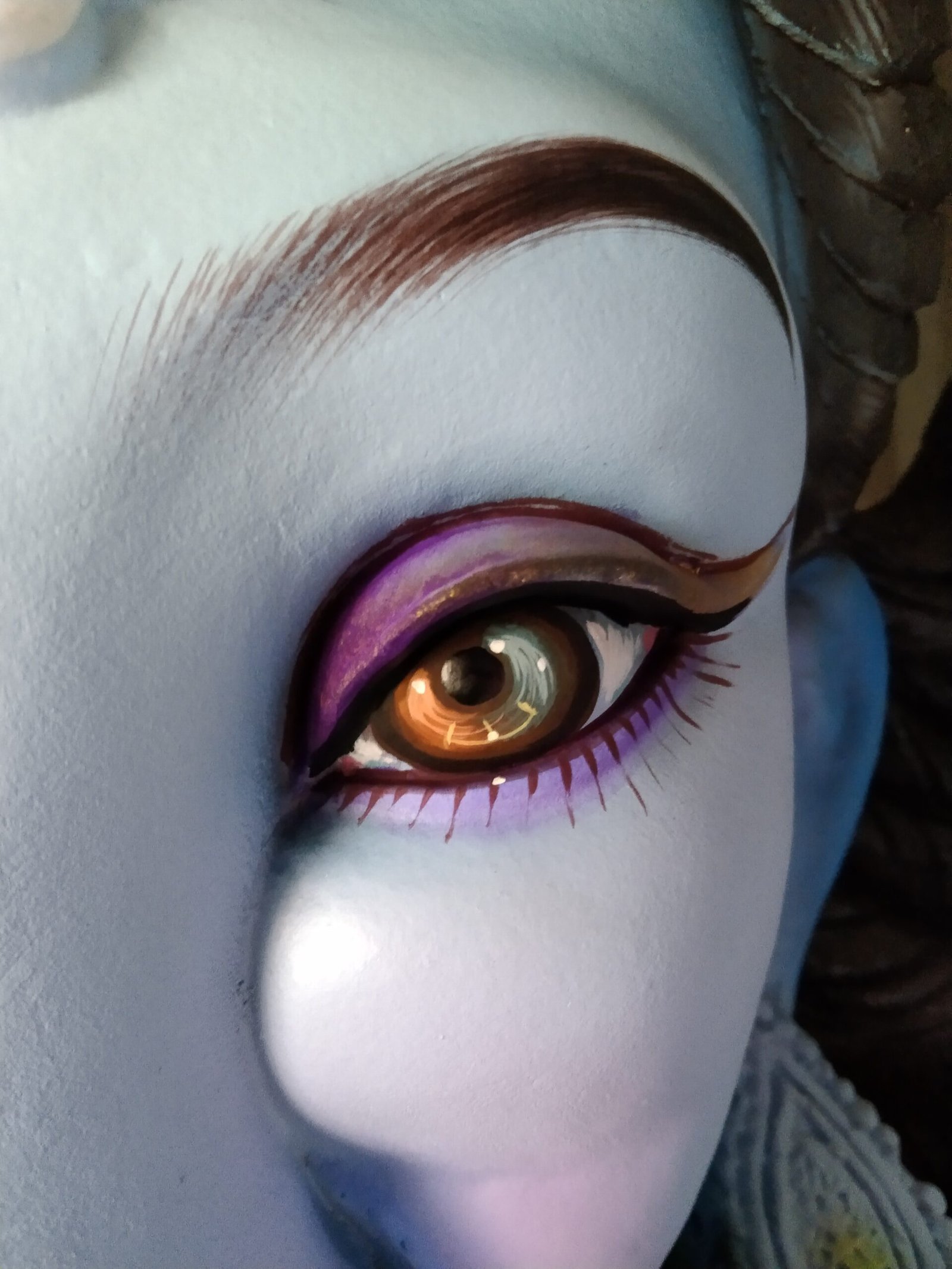 Ganpati eye painting by Atharv 4