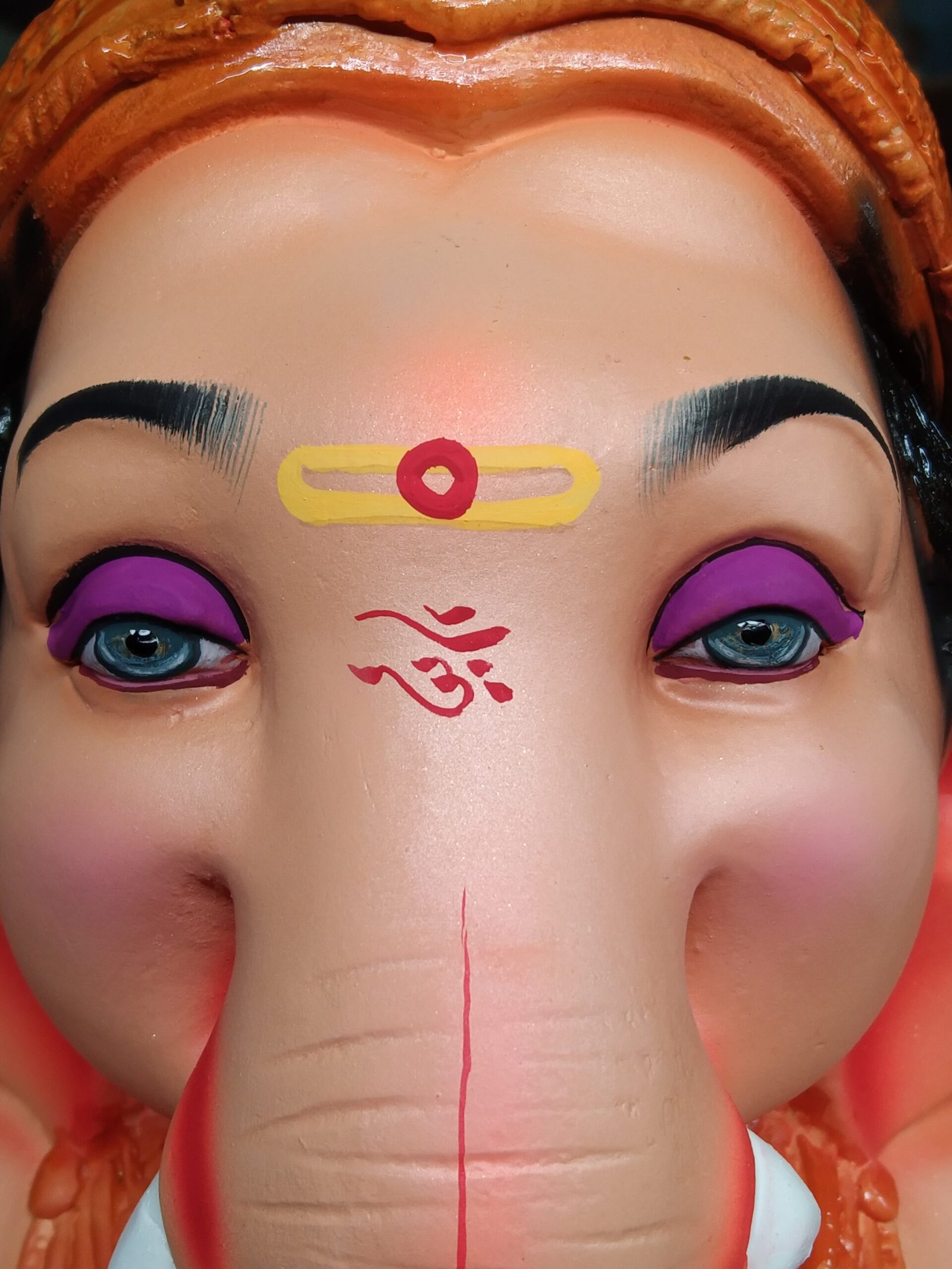 Ganpati eye painting by Atharv 1
